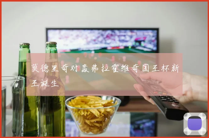 莫德里奇对轰弗拉霍维奇国王杯新王诞生
